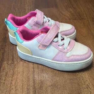 Sparkly Pink and Blue Kids Shoes